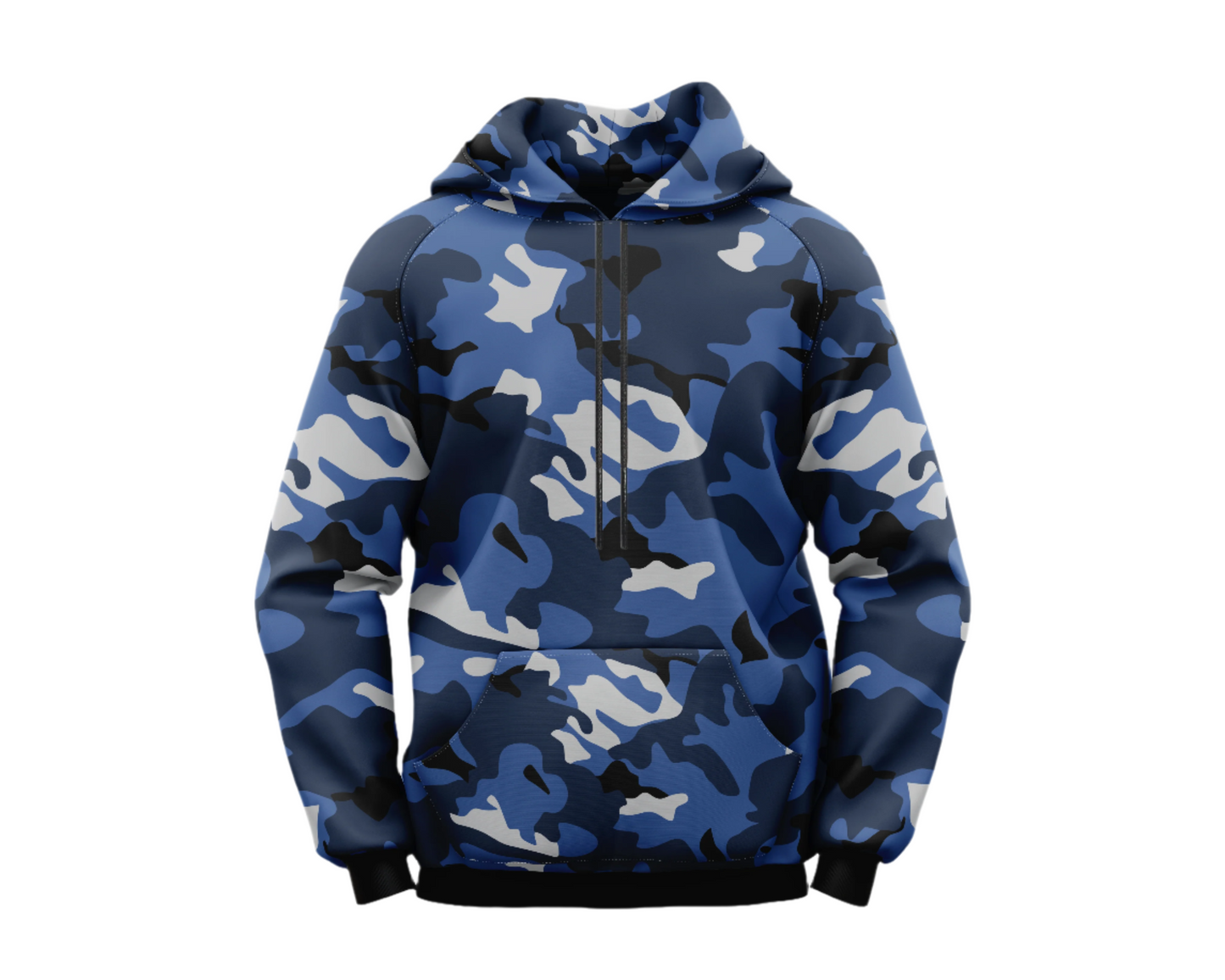 Blue Camo hoodie