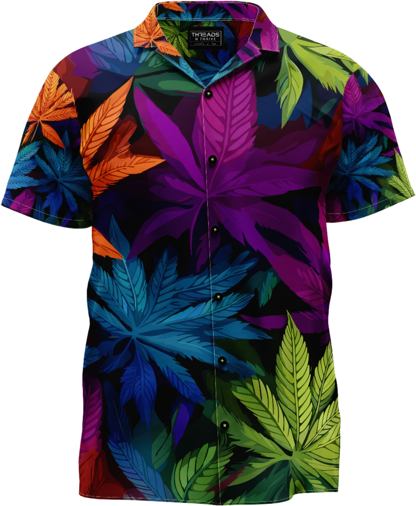 WEED STYLE PRINTED SHIRT