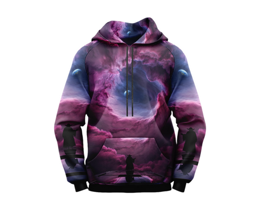 Samurai  shadow Hoodie