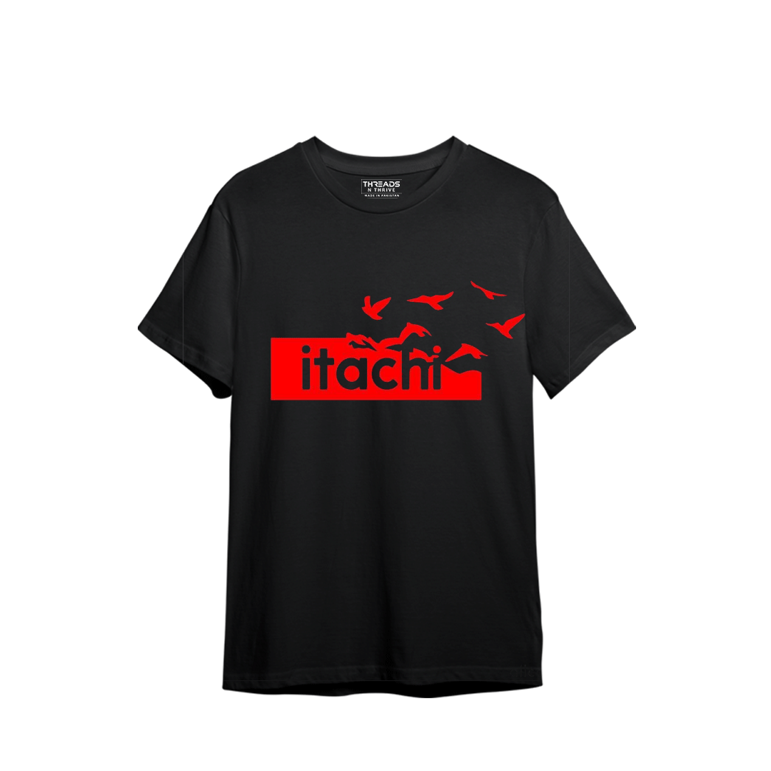 ITACHI PRINTED T-SHIRT