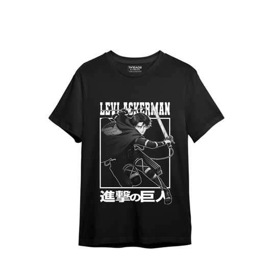 LEVI ACKERMAN PRINTED T-SHIRT