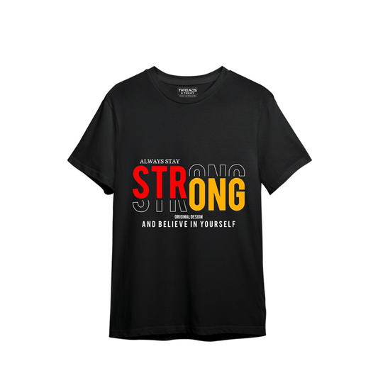 STAY STRONG PRINTED T-SHIRT