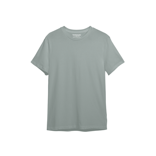 PLAIN GREY T-SHIRT