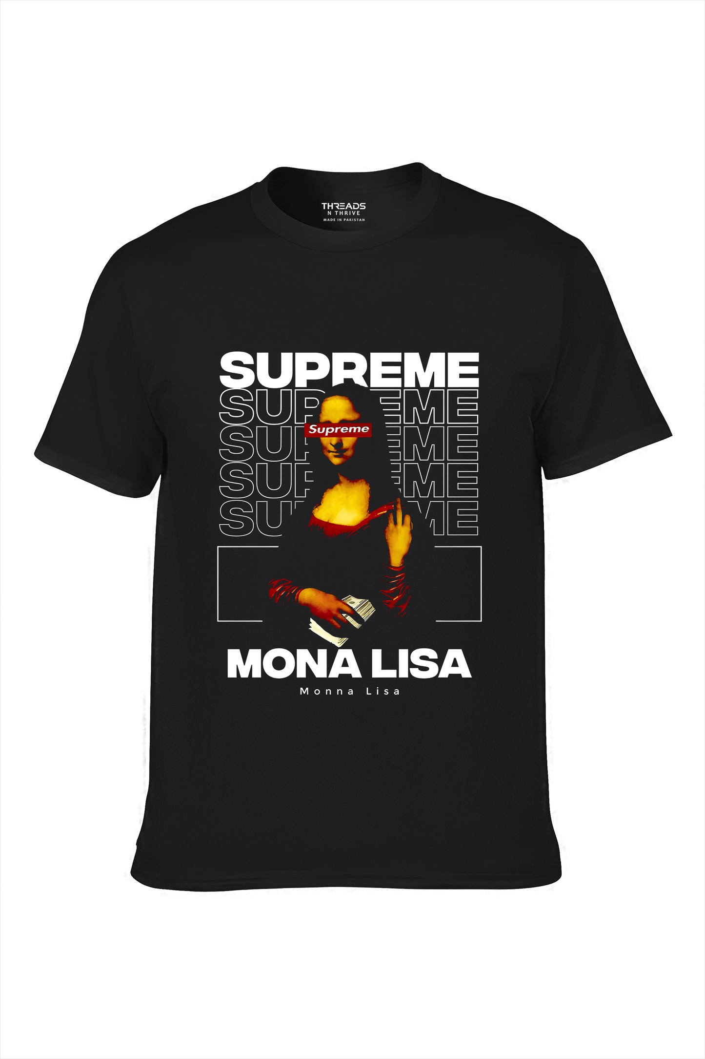 MONA LISA  PRINTED T-SHIRT