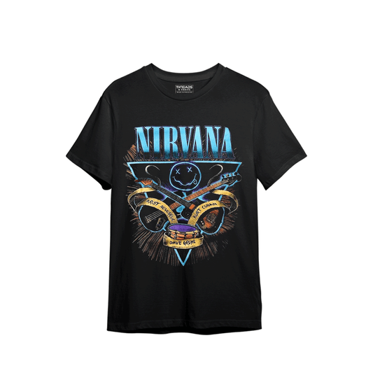 NIRVANA PRINTED T-SHIRT