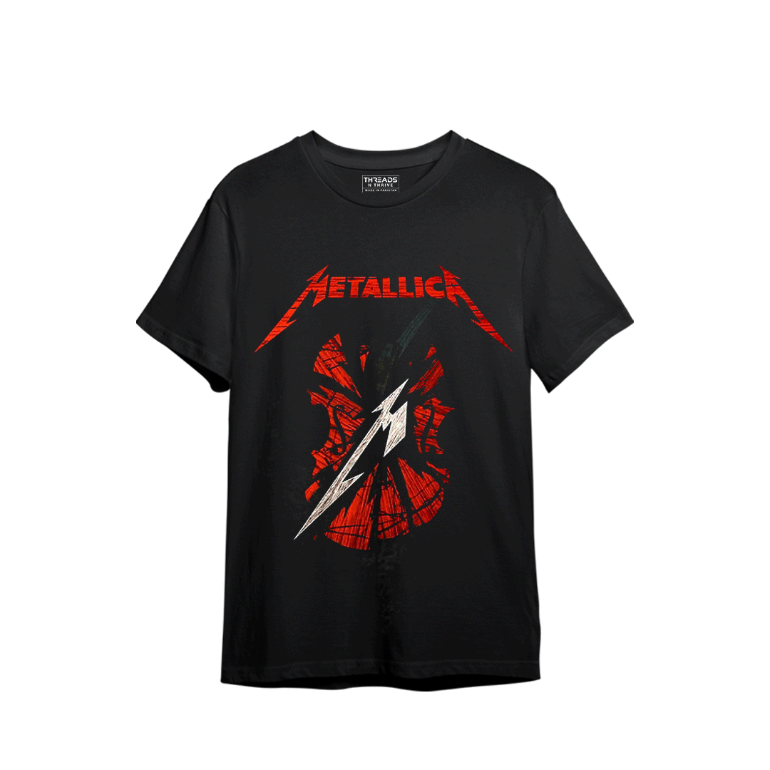 METALLICA PRINTED T-SHIRT