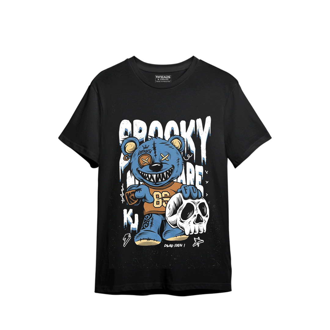 CROOKY BEAR PRINTED T-SHIRT