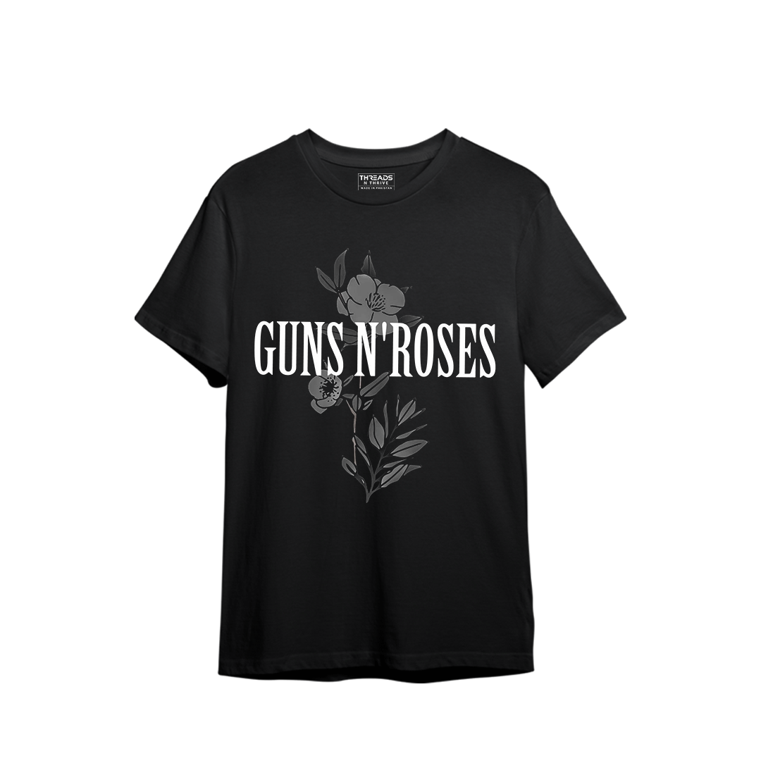 GUN`S N ROSES PRINTED T-SHIRT