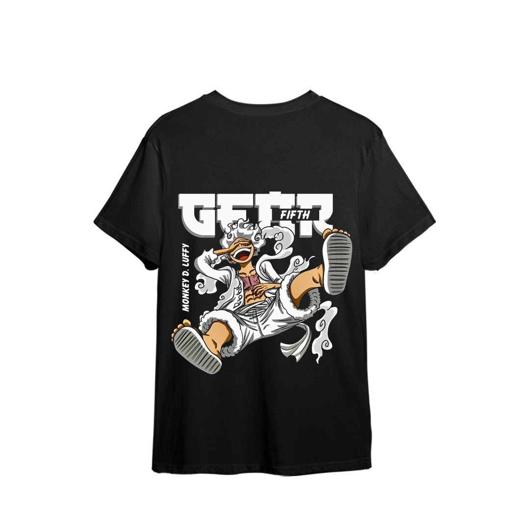 LUFFY GEAR  PRINTED -SHIRT