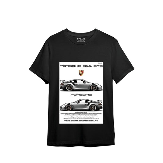 PORSCHE PRINTED T-SHIRT