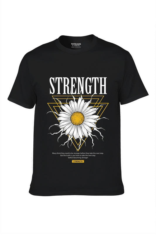 STRENGHT PRINTTED T-SHIRT