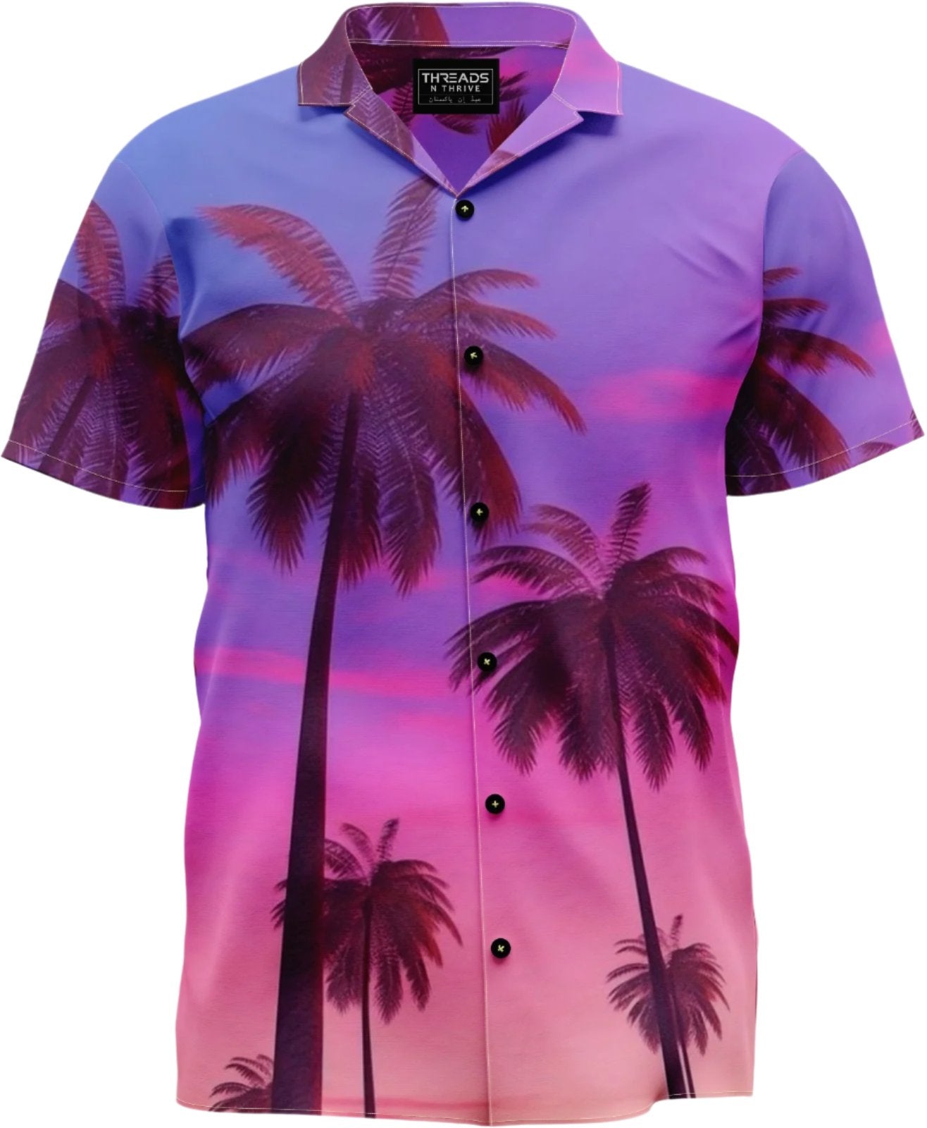 PALM TREES STYLE PRINTED SHIRT