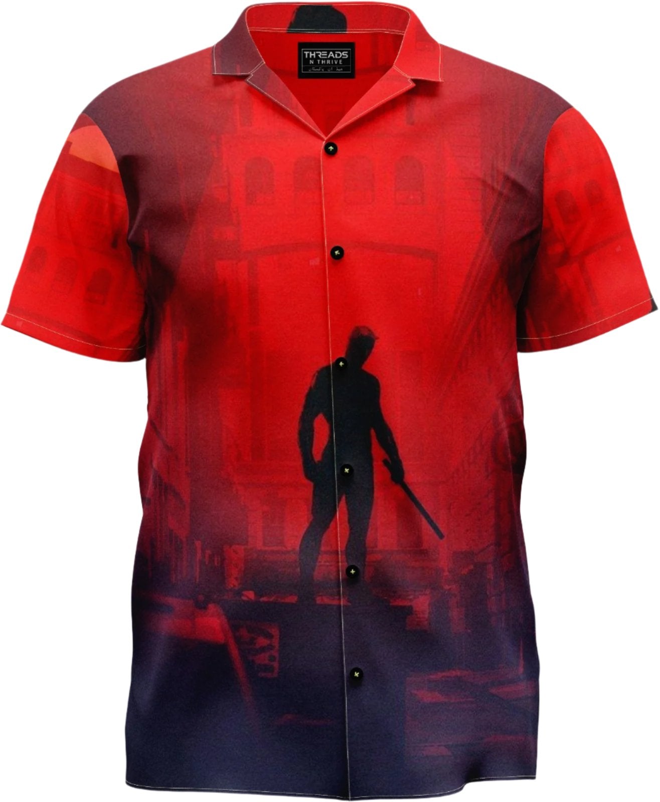 DEADPOOL STYLE PRINTED SHIRT