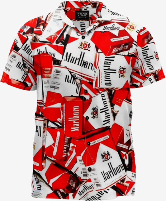 MARLBORO STYLE PRINTED SHIRT