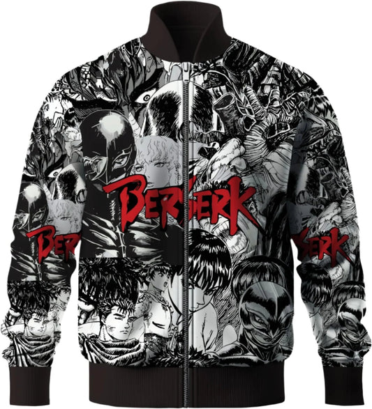 Berserk Inspired Bomber Jacket