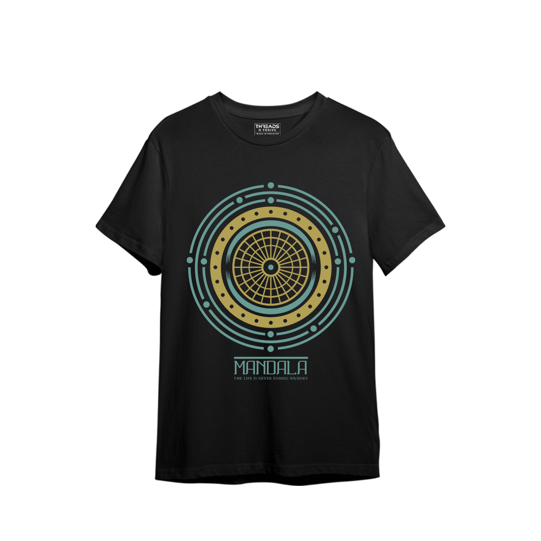 MANDALA PRINTED T-SHIRT