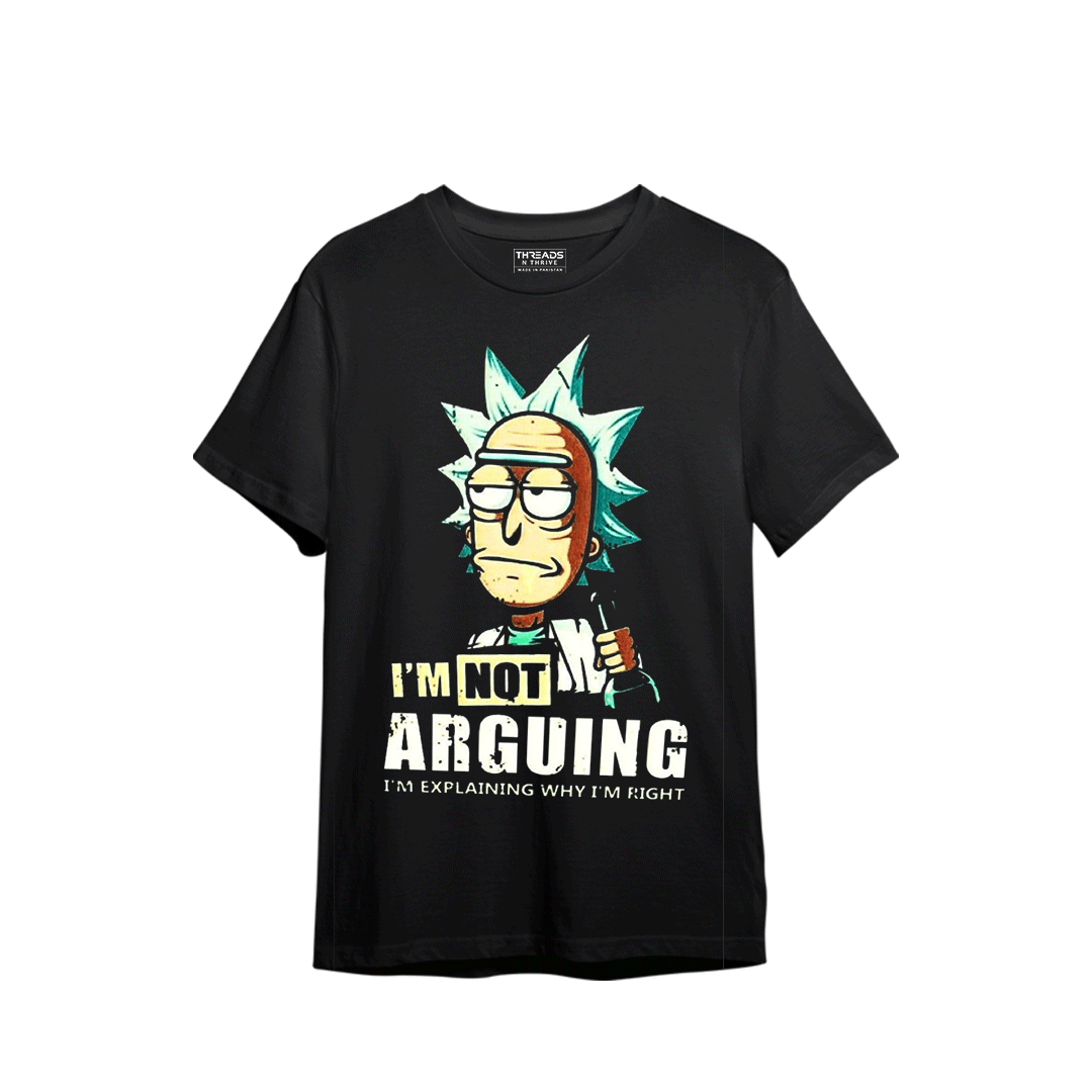 RICK PRINTED T-SHIRT