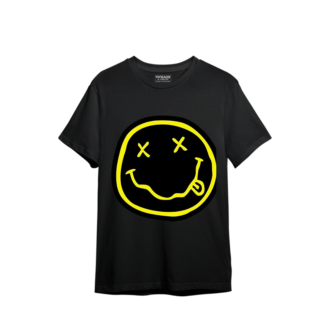 NIRVANA PRINTED T-SHIRT