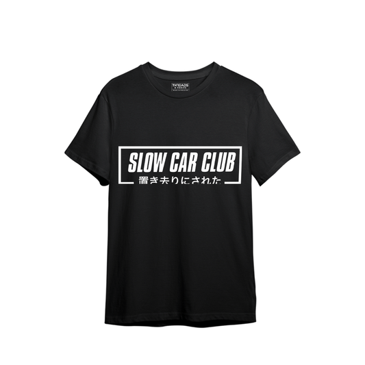 SLOW CAR CLUB PRINTED T-SHIRT