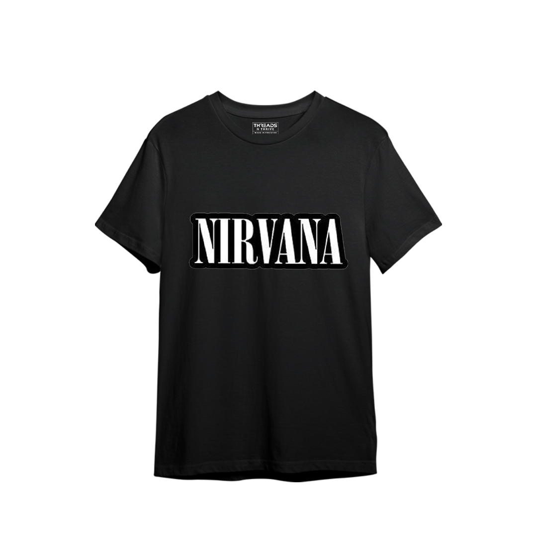 NIRVANA PRINTED T-SHIRT