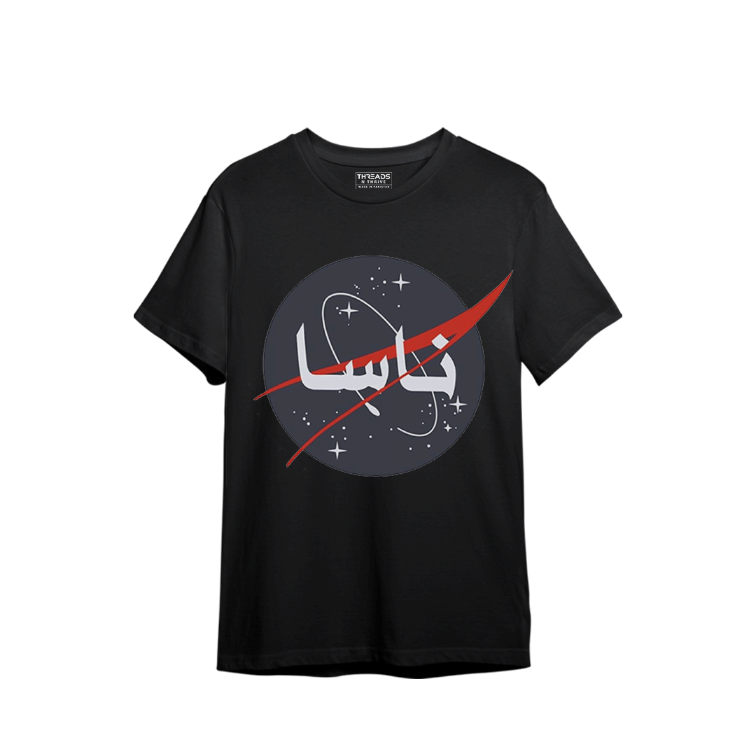 NASA PRINTED T-SHIRT